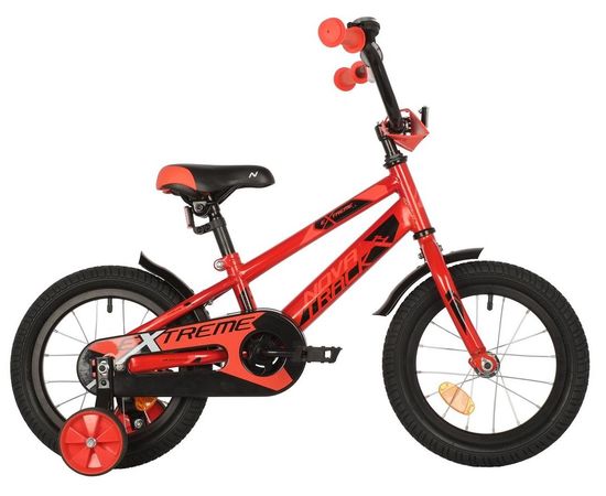 Детский велосипед Novatrack Extreme 14” (красный), Цвет: Красный