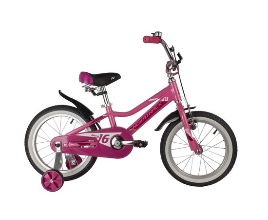 Детский велосипед Novatrack Novara 16” new (розовый), Цвет: Розовый