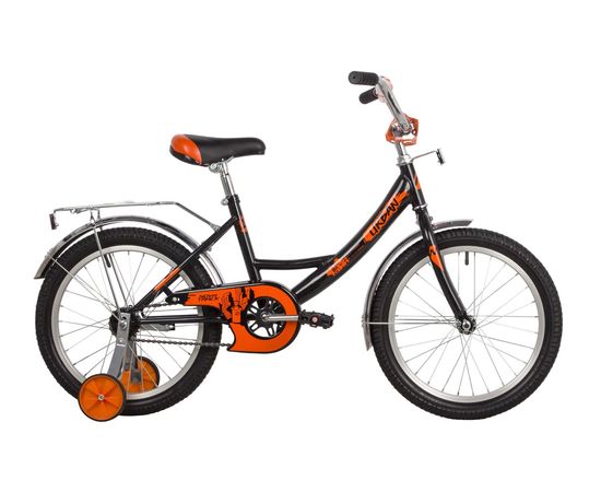 Детский велосипед Novatrack Urban 18” new (чёрный), Цвет: Черный