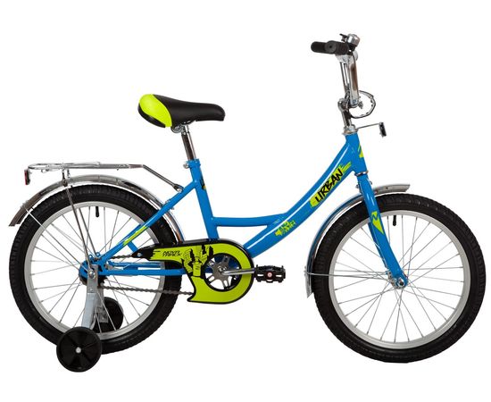 Детский велосипед Novatrack Urban 18” new (синий), Цвет: Синий