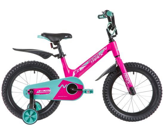 Детский велосипед Novatrack Blast 16” (фуксия), Цвет: Розовый