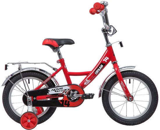 Детский велосипед Novatrack Urban 14” (красный)