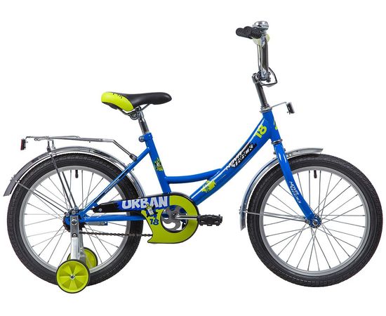 Детский велосипед Novatrack Urban 18” (синий), Цвет: Синий