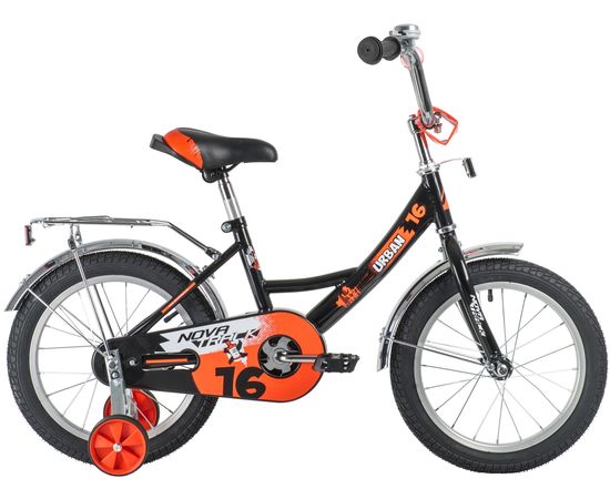 Детский велосипед Novatrack Urban 16” (чёрный)