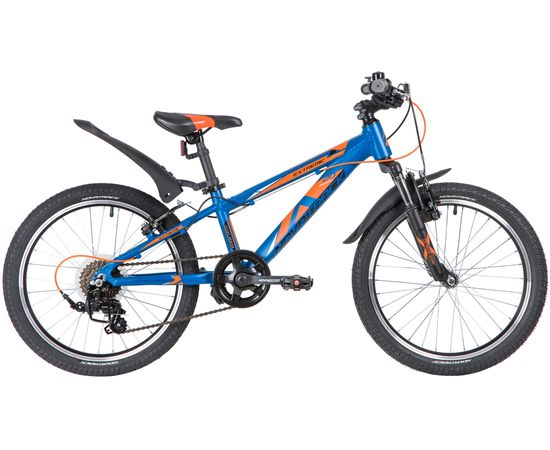 Подростковый велосипед Novatrack Extrime 7.V 20" alloy (синий)