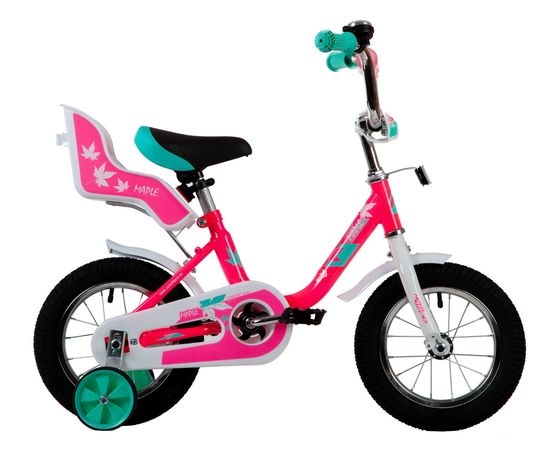 Детский велосипед Novatrack Maple 12” (розовый)