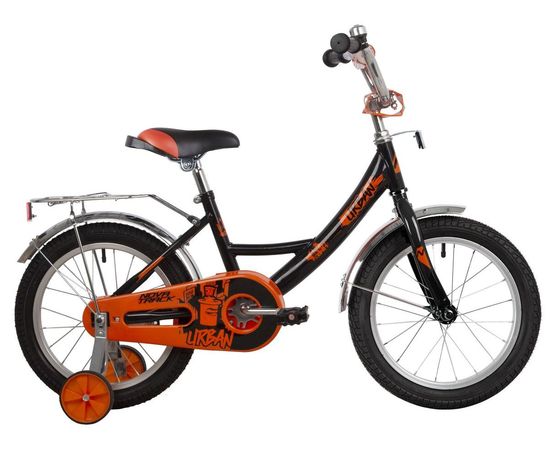 Детский велосипед Novatrack Urban 16” new (чёрный)
