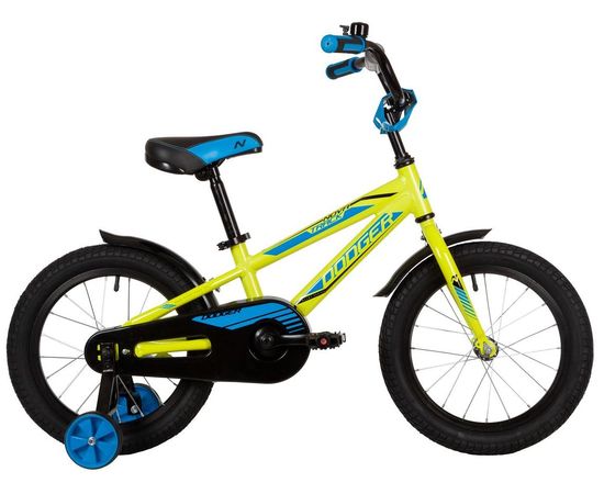 Детский велосипед Novatrack Dodger 16” new (зелёный), Цвет: Зелёный