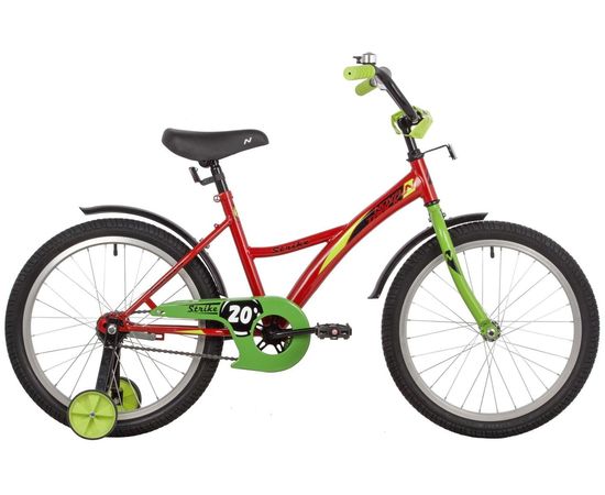 Детский велосипед Novatrack Strike 20" new (красный), Цвет: Красный