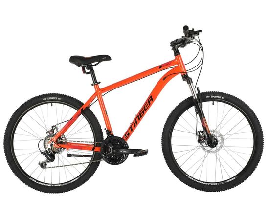 Горный велосипед Stinger ELEMENT EVO 26" (оранжевый), Цвет: Оранжевый, Размер рамы: 14"