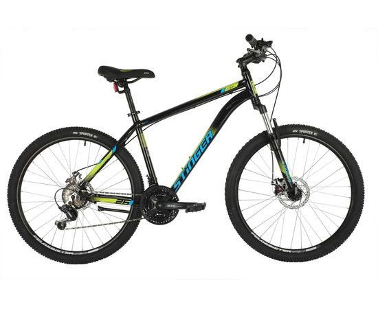 Горный велосипед Stinger Element Evo 26" (чёрный), Цвет: Черный, Размер рамы: 16"