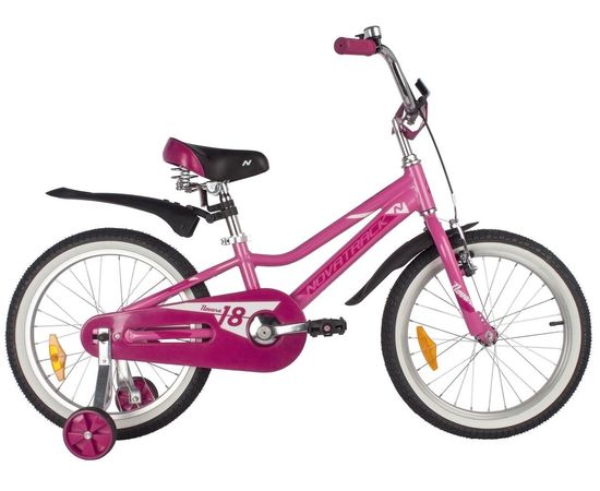 Детский велосипед Novatrack Novara 18” new (розовый), Цвет: Розовый