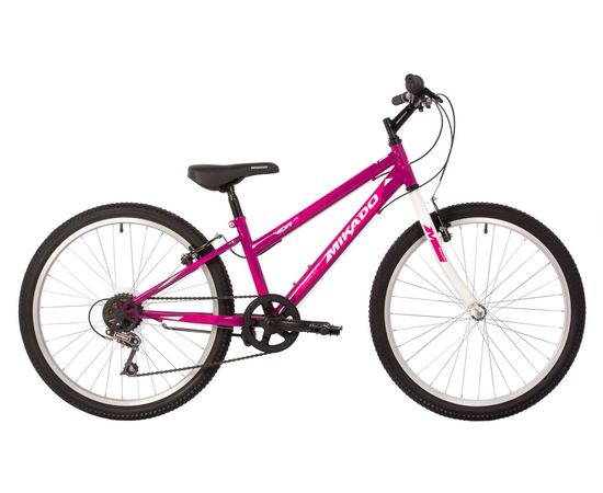 Велосипед Mikado Vida JR 24" (розовый), Цвет: Розовый, Размер рамы: 12"