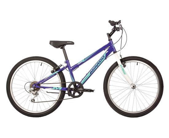 Велосипед Mikado Vida JR 24" (пурпурный), Цвет: Сиреневый, Размер рамы: 12"