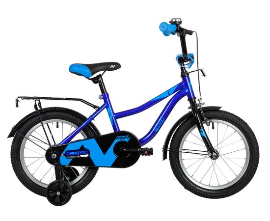 Детский велосипед Novatrack Wind Boy 16” new (синий), Цвет: Синий