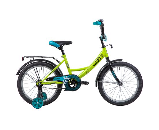 Детский велосипед Novatrack Vector 18” (лаймовый), Цвет: Жёлтый