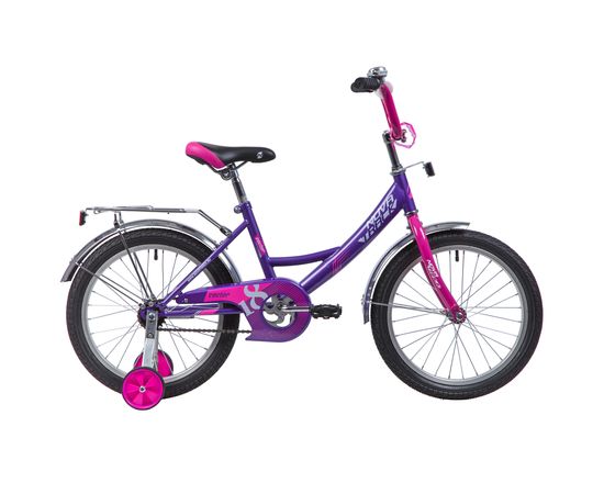 Детский велосипед Novatrack Vector 18” (лиловый), Цвет: Фиолетовый