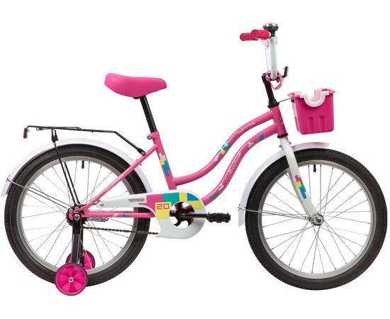 Детский велосипед Novatrack Tetris 20” (розовый)