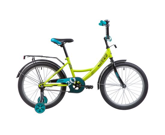 Детский велосипед Novatrack Vector 20” (лаймовый), Цвет: Жёлтый