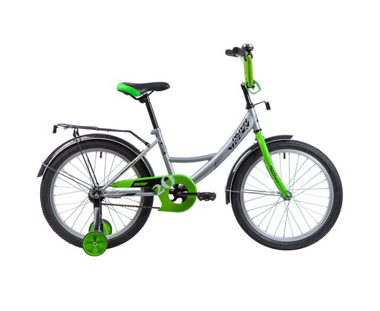 Детский велосипед Novatrack Vector 20” (серебристый), Цвет: Серый