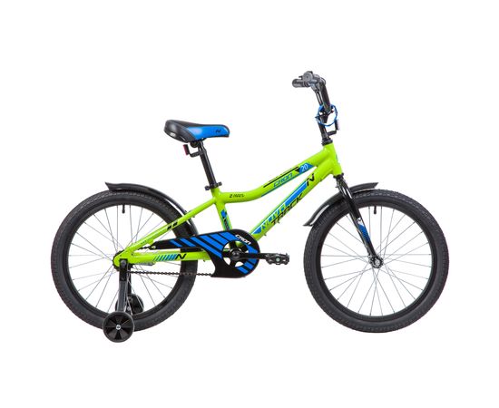 Детский велосипед Novatrack Cron 20" (зеленый), Цвет: Зелёный
