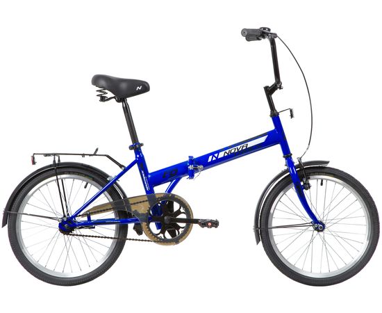 Складной велосипед Novatrack TG-20 classic 2.1 (синий), Цвет: Синий