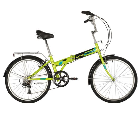 Велосипед складной Novatrack TG-24 classic 3.1_S (зеленый), Цвет: Зелёный