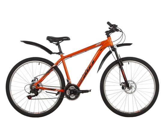 Велосипед Foxx Atlantic D 27.5" (оранжевый), Цвет: Оранжевый, Размер рамы: 20"