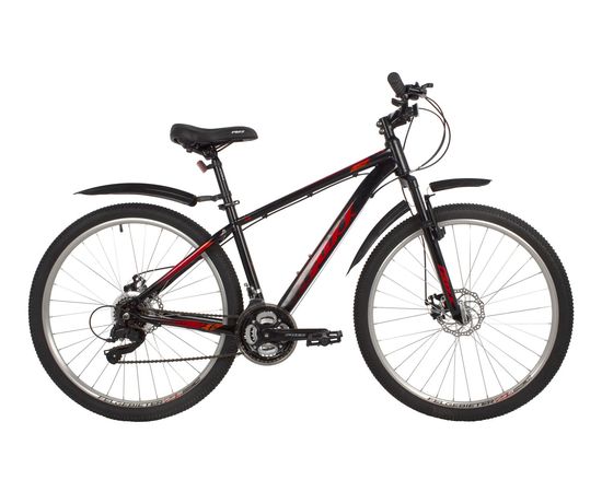 Велосипед Foxx Aztex D 27.5" (чёрный), Цвет: Черный, Размер рамы: 16"