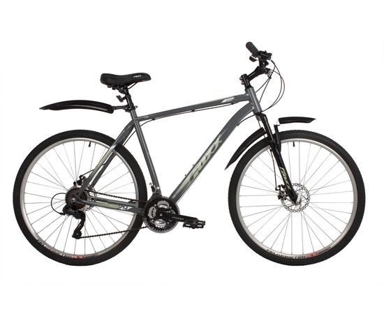 Велосипед Foxx Aztec D 29" (серый), Цвет: Серый, Размер рамы: 22"