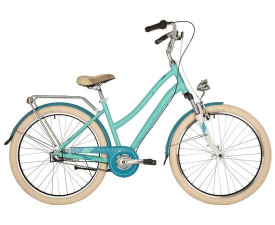 Комфортный велосипед Stinger Verona 26" (зеленый), Цвет: Зелёный, Размер рамы: 15"