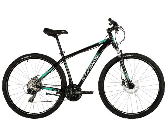 Горный велосипед Stinger Element Pro 29" (зеленый), Цвет: Зелёный, Размер рамы: 20"