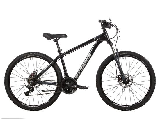 Горный велосипед Stinger Element Std 26" new (черный), Цвет: Черный, Размер рамы: 14"