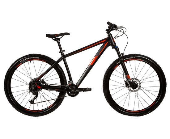 Горный велосипед Stinger Reload Std 27.5" (черный), Цвет: Черный, Размер рамы: 18"