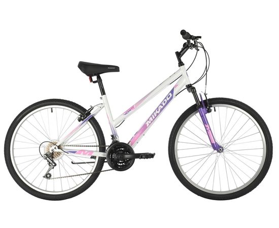 Велосипед Mikado Vida 3.0 26" (белый), Цвет: Белый, Размер рамы: 16"