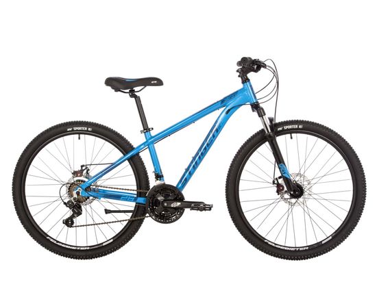 Горный велосипед Stinger Element Evo 26" (2023, синий), Цвет: Синий, Размер рамы: 14"
