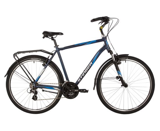 Велосипед Stinger Horizont Std 700C (синий), Цвет: Синий, Размер рамы: 56 см