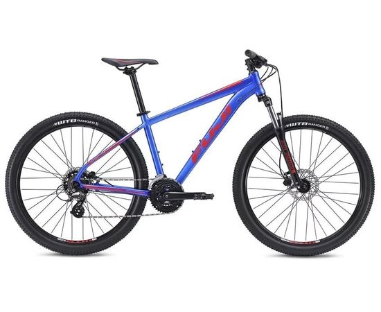 Горный велосипед Fuji Nevada 27.5 4.0 LTD (2023, голубой металлик), Цвет: Синий, Размер рамы: 13"