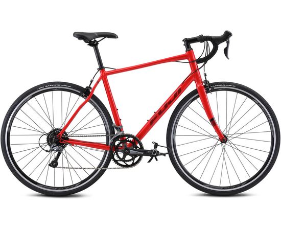 Шоссейный велосипед Fuji Sportif 2.3 28 (2023, красный металлик), Цвет: Красный, Размер рамы: 54 см